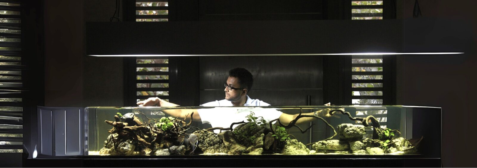 Bringing Aquascaping to the Forefront of Modern Design in India Abhik Mazumdar, Founder, Reef and Stream