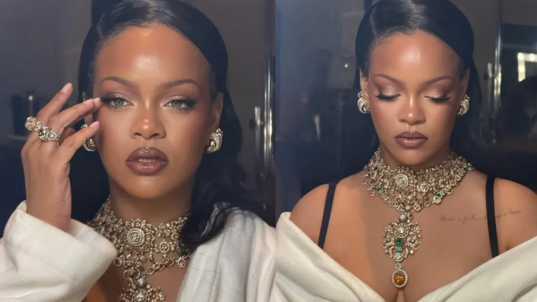 Rihanna Stuns in Sabyasachi Outfit and Fans Can’t Stop Admiring Her Look